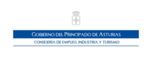 Logo Principado de Asturias, Colaborador de Gijon surf hostel