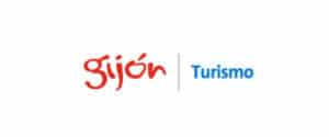Logo del Ayuntamiento de Gijón de Turismo, colaborador